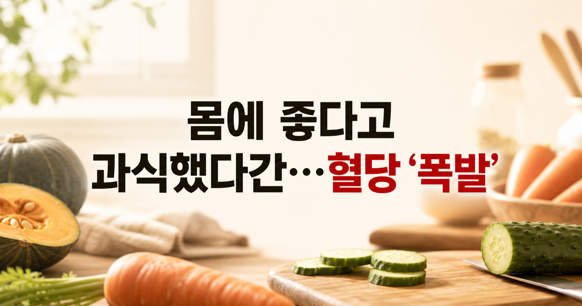 혈당 스파이크가 뱃살 부른다, 조이·주우재의 저당 습관
