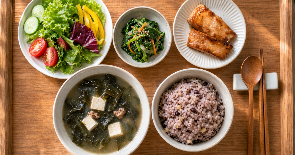순서대로 차린 밥상