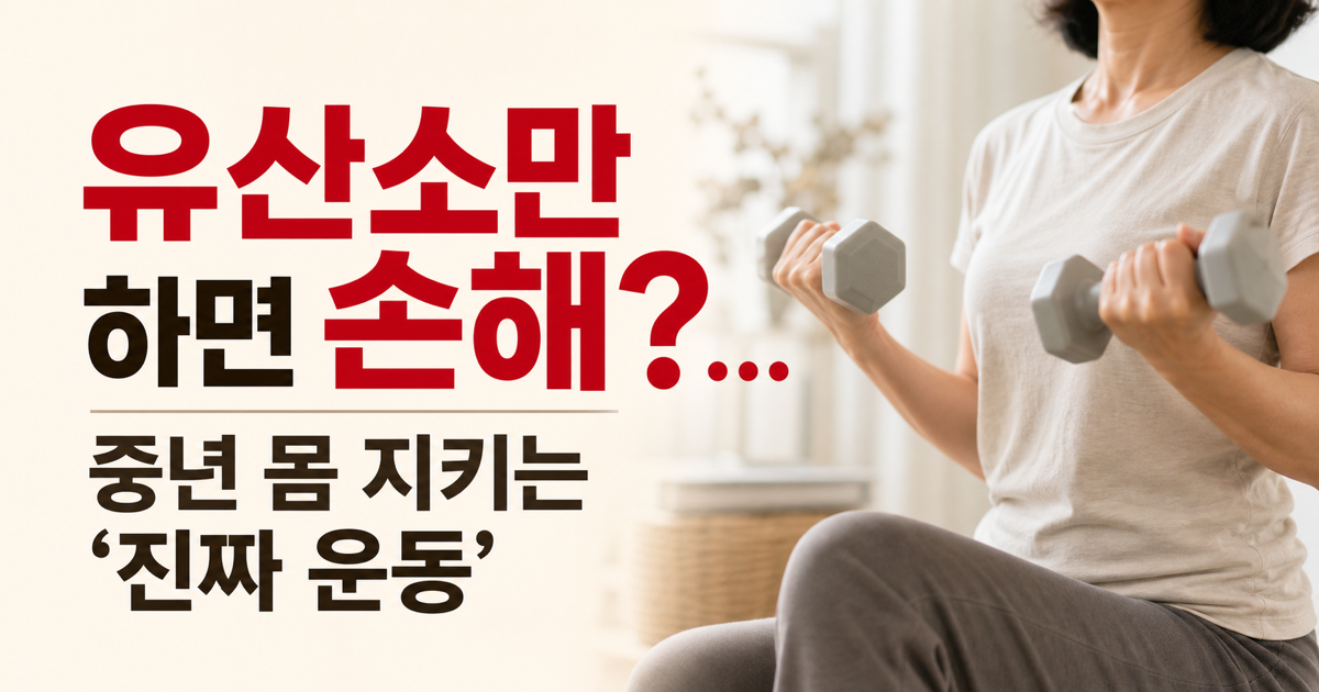 중년 이후 꼭 필요한 근력 운동, 정혜영·전원주의 비결